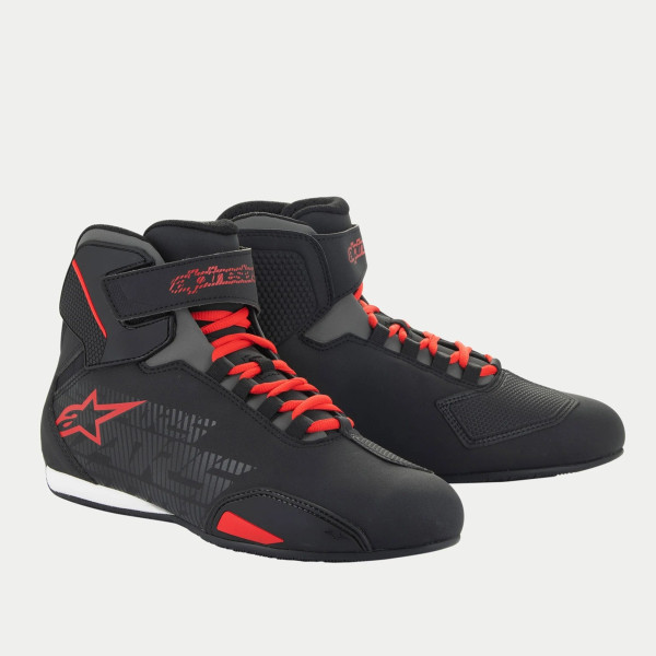 Alpinestars Alpinestars Sektor Shoe Black Bright Red